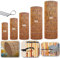 HRXQ Rollo De Cañas Al Aire Libre 50×500cm 100×300cm 120×500cm Rollos De Cerca De Caña Privacidad Pantalla Cercas Decorativas Paneles De Pantalla De Privacidad (Size : 50x500cm)
