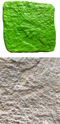 STAMPO per intonaco stampato FINTA PIETRA, muro stampato cemento stampato, Modello Rock Mat 23 di cm. 19x19 circa, per stampi per pavimento e stampi per pietra