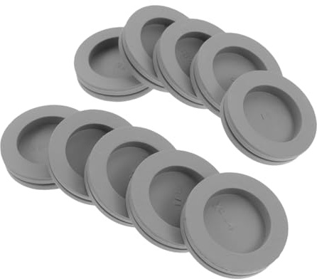 Mipcase 10pièces Bouchon De Vidange Caoutchouc Souple Pour Tuyau De Climatisation Et Machine à Laver Lot