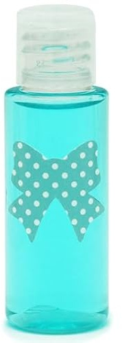 GRAN VELADA Bouteille cylindrique en PET avec couvercle charnière | Récipient transparent rechargeable pour huiles et cosmétiques | Distributeur goutte à goutte | Utilisation réutilisable et