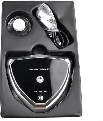 Diffusore di aromi e deodorante per auto intelligenti, design alimentato tramite USB, con diverse opzioni di fragranza disponibili