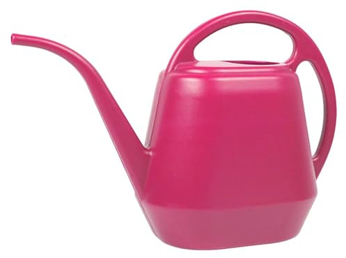 Annaffiatoio a becco lungo, resistente, leggera per piante, contenitore da giardinaggio resistente e leggero, vaso d'acqua da 4 litri a collo lungo per piante da balcone, arbusti esterni