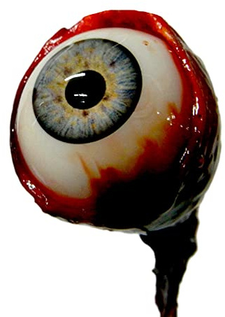 Halloween Augen Realistische Horror Requisiten Requisiten künstliche Scherzartikel Dekoration blutige Augen