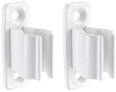 Amagogo 2 Pezzi staffe per manovella per Tenda da Sole RV Clip Morsetti salvaspazio Pratico Accessorio Supporto manovella per Tenda da Sole Rack Fisso