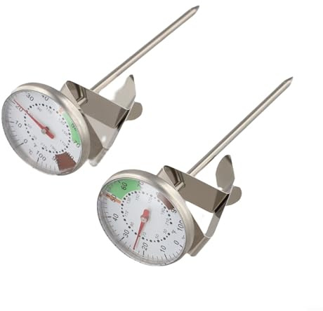 Termometro da cucina per acqua, tipo latte, caffè, termometro da cucina, monitor di temperatura per bevande