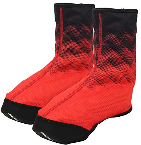 Adfaga Copriscarpe da ciclismo Copriscarpe antiscivolo per bicicletta Copriscarpe impermeabili (l)