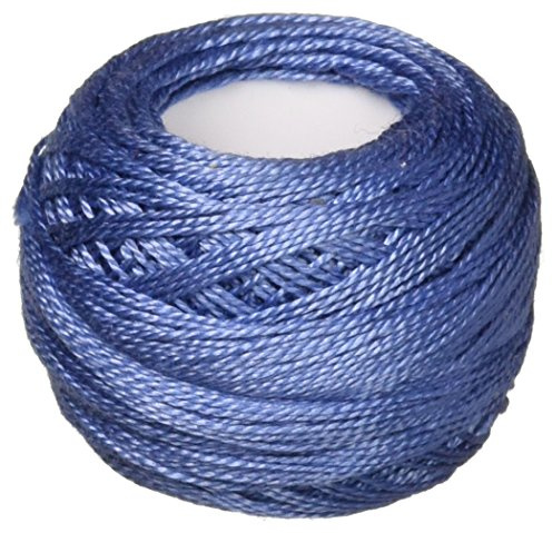 DMC 116 8-322 Pearl Cotton Thread Balls, Dark Baby Blue, Size 8