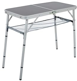 Bo-Camp - Table d'appoint - Modèle coffre - 80x40 cm