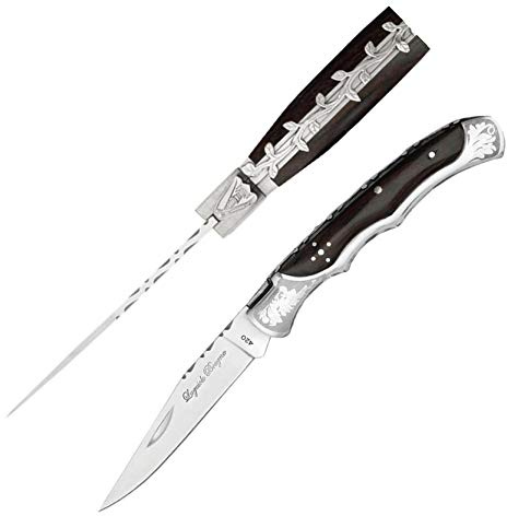 LAGUIOLE 4161 taschenmesser'Baroque' von Hand gefertigt mit Marron Holz.from UK 2-5 Work Days
