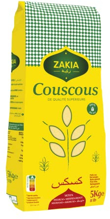 ZAKIA COUSCOUS MOYEN 5 KG