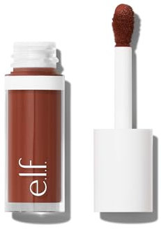 e.l.f. Camo Liquid Blush, blush liquido a lunga tenuta altamente pigmentato, crea un finish delicato effetto umido, prodotto vegano e non testato sugli animali, Bronze Bombshell
