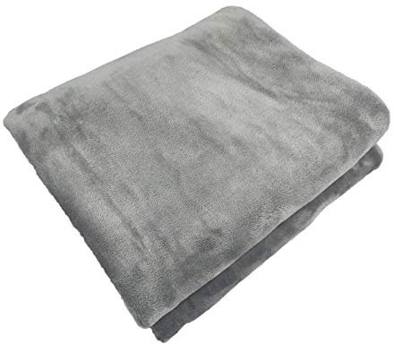 AOSEE Coperta riscaldata per auto elettriche, coperte elettriche 12V per auto Forniture per i Veicoli da Diporto per Le Escursioni Invernali o Le Situazioni di Emergenza(Grigio) (Grigio)