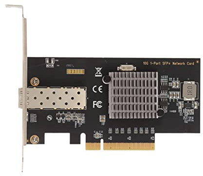 Tarjeta de Red SFP de 10 GB para Chipset Intel 82599, Adaptador de Red PCI Express de 10 GB, Nic de Puerto SFP, PCI Express Rev 2.0, Compatible con PCI Express X8 X16, para Win para Linux