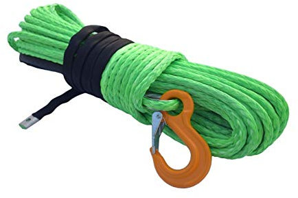 BomDog Abschleppseil, Grünes 12 Mm X 30 M Bootswindenkabel, Spectra-Windenkabel, Abschleppseil, Verlängerung, Abschleppseilauto Mit Windenseil