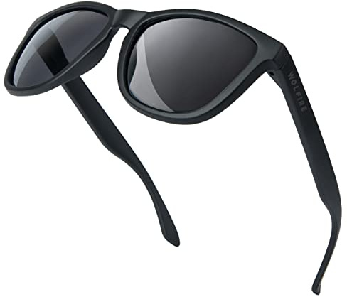 WOLFIRE WF Occhiali Da Sole Polarizzati | Filtri UV400 Protezione 100% | Occhiali Da Sole Uomo e Donna