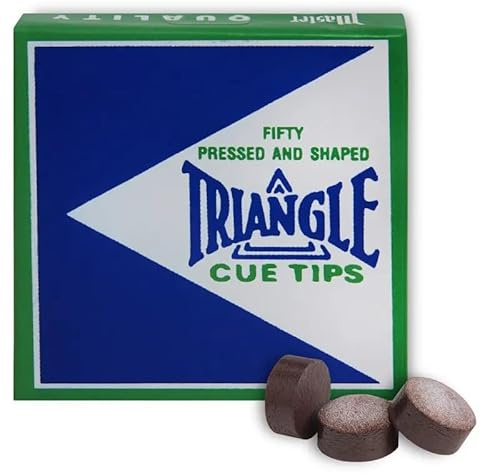 BILMAG Billard Zubehör Billard Klebeleder Tweeten Triangle, Medium, 12-14mm, 3 STK.