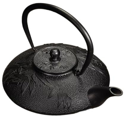 Bollitore da fornello, teiera bollitore, teiera in ghisa, bollitore for il tè in ghisa, teiera giapponese in ghisa, teiera tradizionale in ferro con infusore resistente al calore, beccuccio e manico,