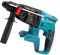 TEMOOUES Marteau perforateur rotatif professionnel sans fil et sans balais, rechargeable, visseuse, électrique