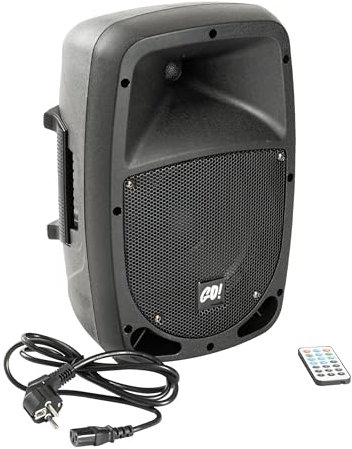 MUSIC STORE GO! 8A Aktiver Lautsprecher, 8 Basswoofer, 1 Hochtontreiber, 200W Endstufe, Frequenz 90Hz-18Khz, Schalldruck 107dB, 2 Band EQ, XLR Mikrofoneingang, Cinch Ein-/Ausgang, Bluetooth