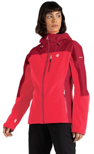 Dare 2b Damen Dare2b Mountain Series wasserdichte Outdoor-Jacken, Berry Neon Pink, 42
