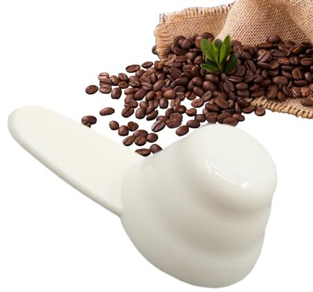 Cuillère à café pour café moulu, cuillère à mesurer le café,Cuillère à soupe doseuse de qualité alimentaire | Cuillère à condiments à café, cuillères à mesurer ergonomiques pour café, thé, lait en