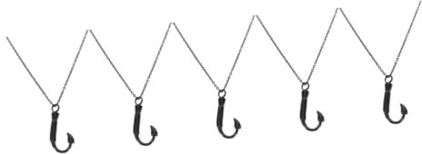 LIFKOME 5pcs Cremation Necklace for Ashes Pet Memorial Jewelry Ashes Pendant Pet Urn Necklace