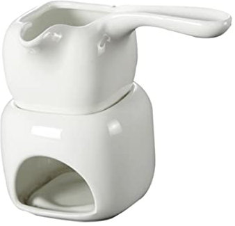 Mikinona Pot De Fusion De Chocolat En Céramique 110 Ml, Résistant Et Compact, Pour Fromage Et Beurre, Ustensile Cuisine Pour Pâtisserie Et Réception, Usage Domestique