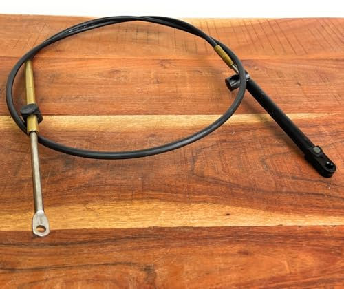 GeBOOTE24 An- & Verkauf 0,92m / 3ft C5 Schaltzug Schaltkabel Gaszug Gaskabel Bedienzug Bowdenzug für Mercury Außenborder
