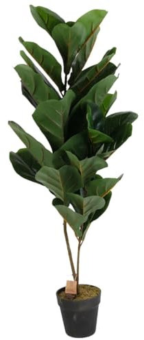 AltoBuy Figuier Lyre Artificiel en Pot 90cm - FICUS