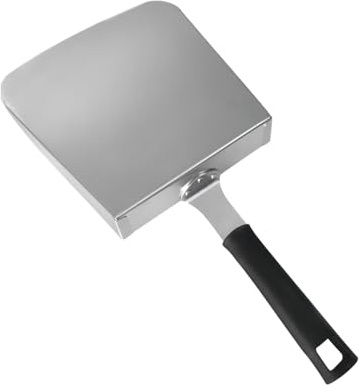 Paletta Da BBQ Per Griglia,Acciaio Inossidabile Attrezzo Per Griglia - Paletta Girante Anti Scaldante Utensili BBQ Per Cucina All Aperto Festa Giardino Carne Bistecca Pizza