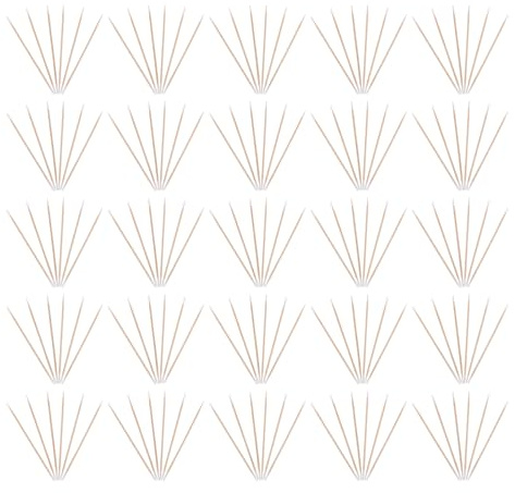 Generic 1200 Pezzi Bastoncini di Cotone per Unghie a Doppia Punta 10 Cm, Tamponi di Cotone di Precisione in Legno Bianco per Pulizia Dettagliata di Nail Art e Trucco, Accessori per Saloni
