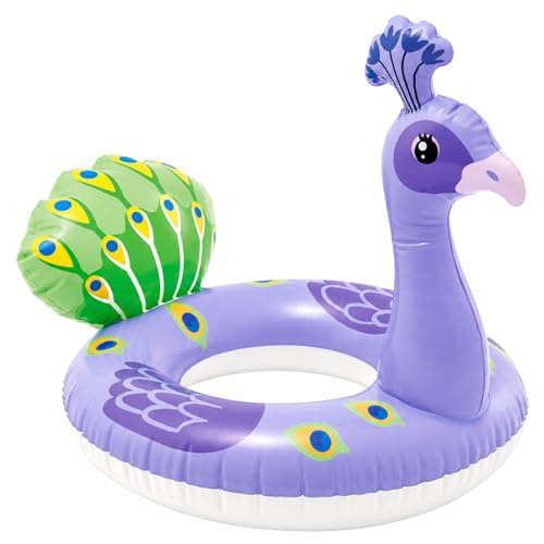YESAH Salvagente gonfiabile per piscina, 55 x 58 cm, in PVC, per spiaggia, estate, feste acquatiche, compagno di bagno gonfiabile, accessorio per vacanze, foto, viaggi, giardino, terrazza