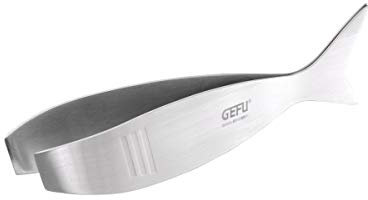GEFU TOLA Fischgrätenpinzette | Edelstahl Küchenwerkzeug | Ergonomisch & Spülmaschinengeeignet, entfernt Gräten & Federn präzise