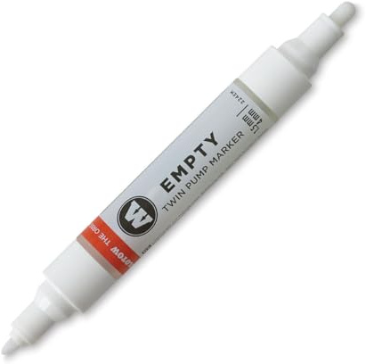 ONE4ALL Acrylic Twin Empty 224EM MOLOTOW pat. Kapillarsystem 1,5mm / 4mm