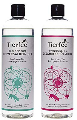 Tierfee-Set Ökologischer Universalreiniger + Geschirrspülmittel, je 500 ml