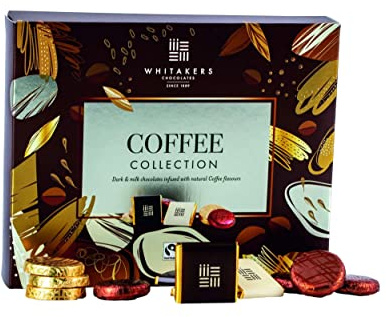 Coffee Collection - Milk & Dark Whitakers Chocolates Box 170g (Pack of 1)