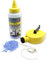 30M Long Chalk Line Reel & Blue Chalk Refill, Level Cutting/Marking Guide