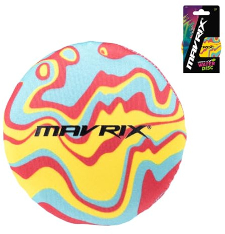 Mavrix Flying Disc Water Toy for Beach, Pool & Outdoor Games
