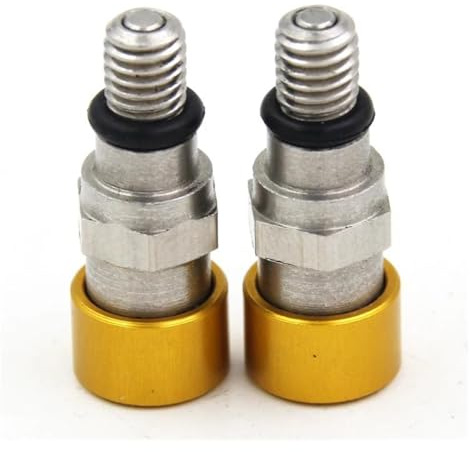 HMILOT Sfiato Aria Forcella per Suzuki RM125 RM250 RMZ250 RMZ450 RMX450 DR250 DRZ400 M5 * 0.8mm Forcella Aria di Sfiato Valvola di Sfiato Vite Moto Dirt Bike(1)