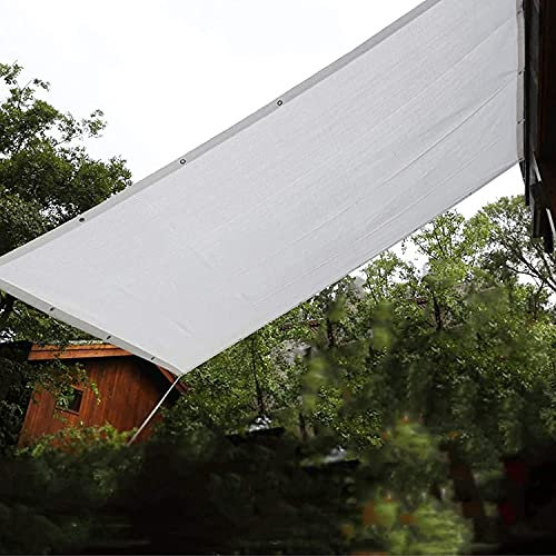 Filet d'ombrage de qualité supérieure avec œillets en aluminium - 2,8 x 3 m - Idéal pour terrasse, plantes, serre, résistant aux UV, filtre anti-âge pour une protection solaire ultime