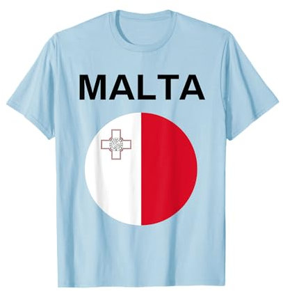 Bandiera Malta moderna Maglietta
