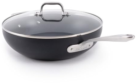 All-Clad HA1 Expert Cookware, Nonstick Chef's Pan with Lid, 12 inch