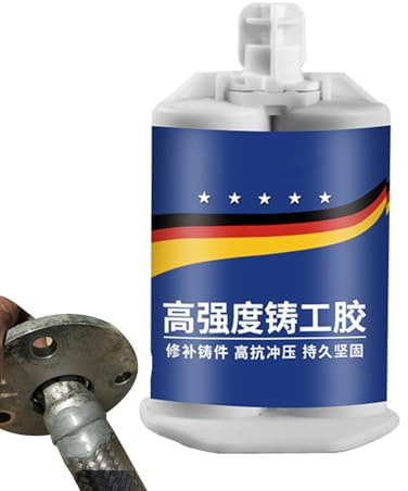 Metallreparaturkleber,Flüssigmetall-Schweißfüllstoff, Flüssigmetallfüllstoff, Reparaturgelpaste (A+B), Metallklebstoff für Gusseisen, Kühlerreparaturpaste, hochhitzebeständiger Kaltschweißkleber, 100
