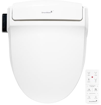 SmartBidet SB-1000WR Siège de bidet électrique intelligent, blanc, rond