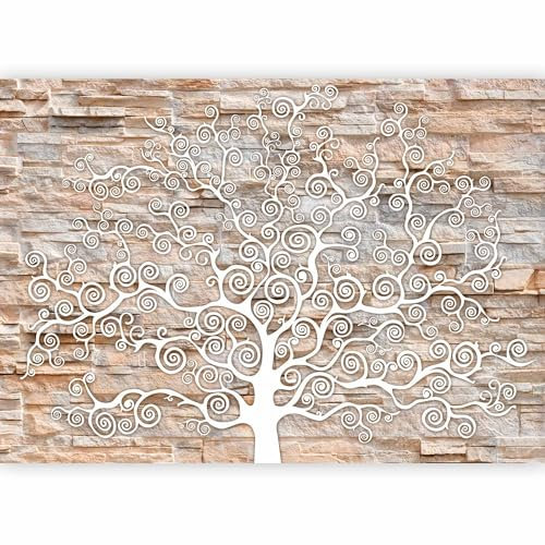 Fotomurales B&D XXL - 300x210 cm XXL Papel pintado tejido no tejido Decoración de Pared decorativos Murales moderna de Diseno Fotográfico abstracto piedra f-C-0088-a-a