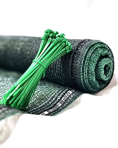 PINTO FERRAMENTA Rete Telo Ombra Ombreggiante H150 x 25 Metri +100 Fascette in Omaggio Privacy Schermutura 90% Rotolo Verde Recinzione Esterno Copertura Sole Oscurante per Giardino Terrazzo Balcone