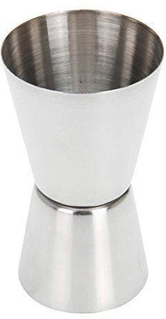 ROST FREI 76127 Vaso Medidor Doble, Plateado, 4 x 4 x 7 Cm