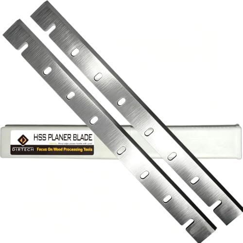 Dirtech 2 x 30,5 cm Hobelmesser aus Hochgeschwindigkeitsstahl für Holz und Metall