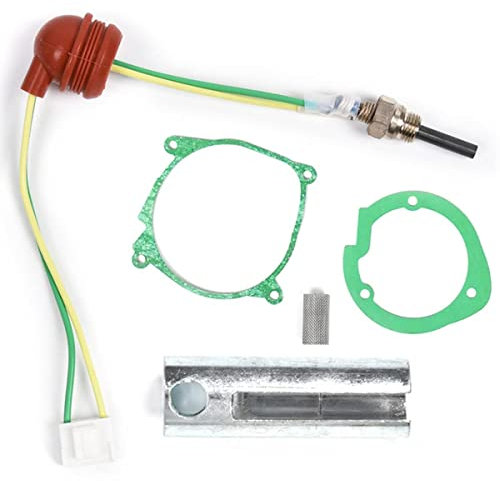 5PCS/12V 2KW Ceramic Glow Plug Air Diesel Heater Service Kit With Removal Fitting Tool for Eberspacher D2 D4, D4S, Other Heaters (Green)