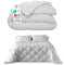 MOMMY CONFORT Edredón Cama 240x220 cm para Cama de 135x150 cm con Relleno de 350 g/m² - Termorregulador + Suave + Transpirable + Lavable + Antialérgico - Certificado Oeko Tex